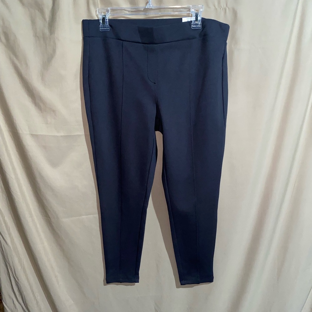 Style & Co Gray Ponte Leggings Size Petite XL Short